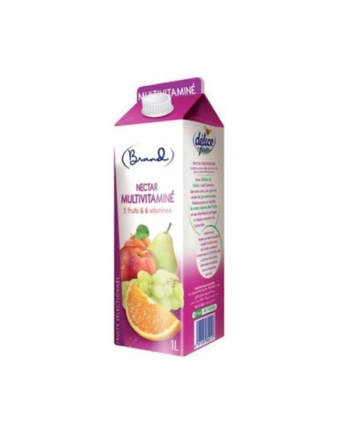 Jus de nectar multi-vitaminé 5 fruits 6 vitamines 1 L