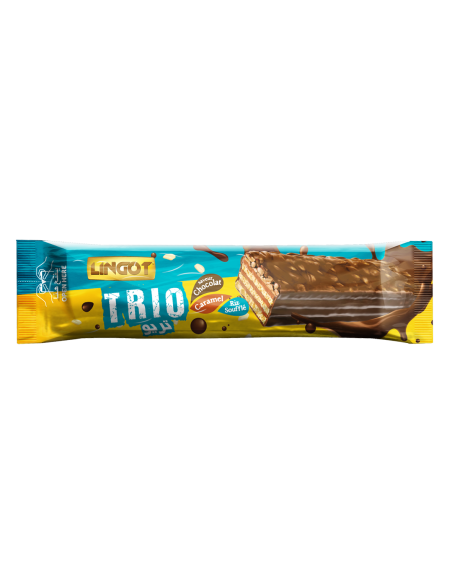 Gaufrettes Trio Enrobées Riz Soufflé