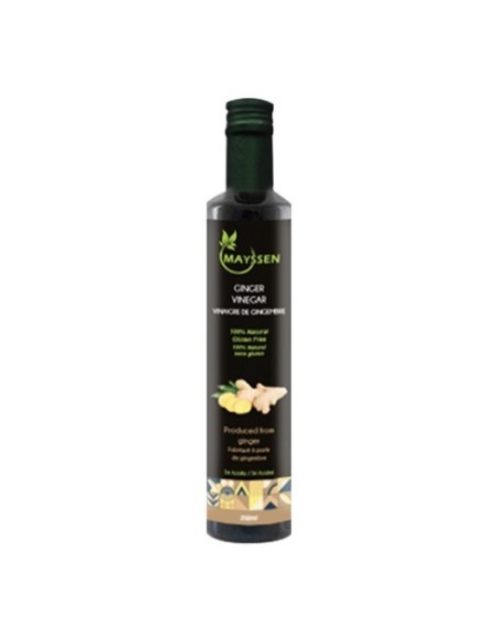 Vinaigre de cidre 100% naturel au gingembre